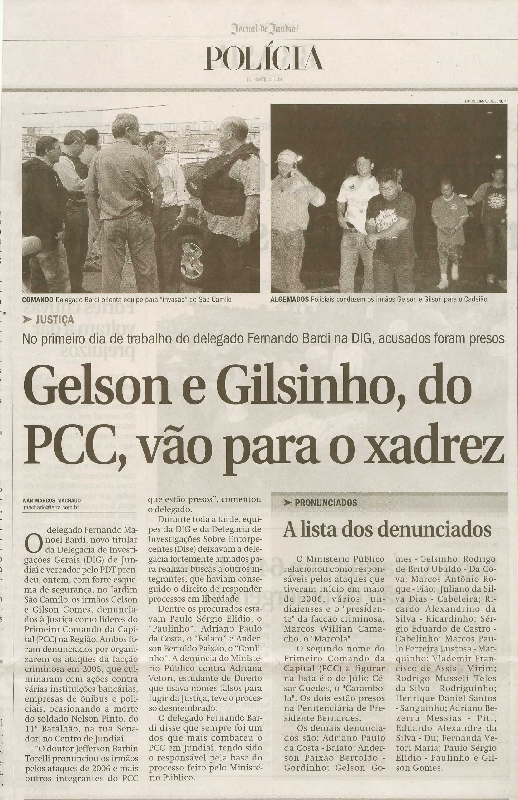 Jornal de Jundiaí - 10/09/2009