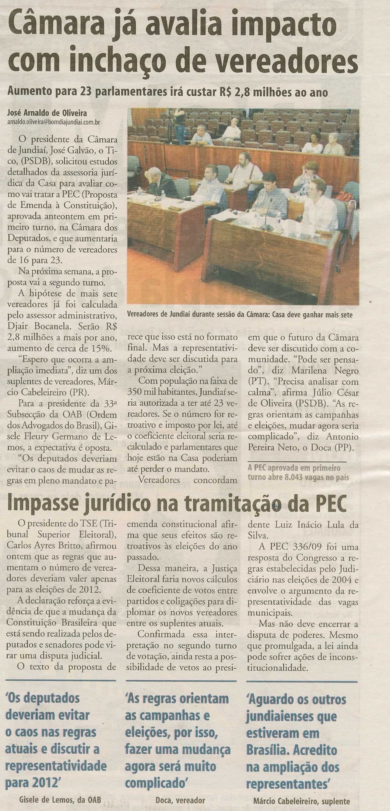 Bom Dia Jundiaí - 11/09/2009