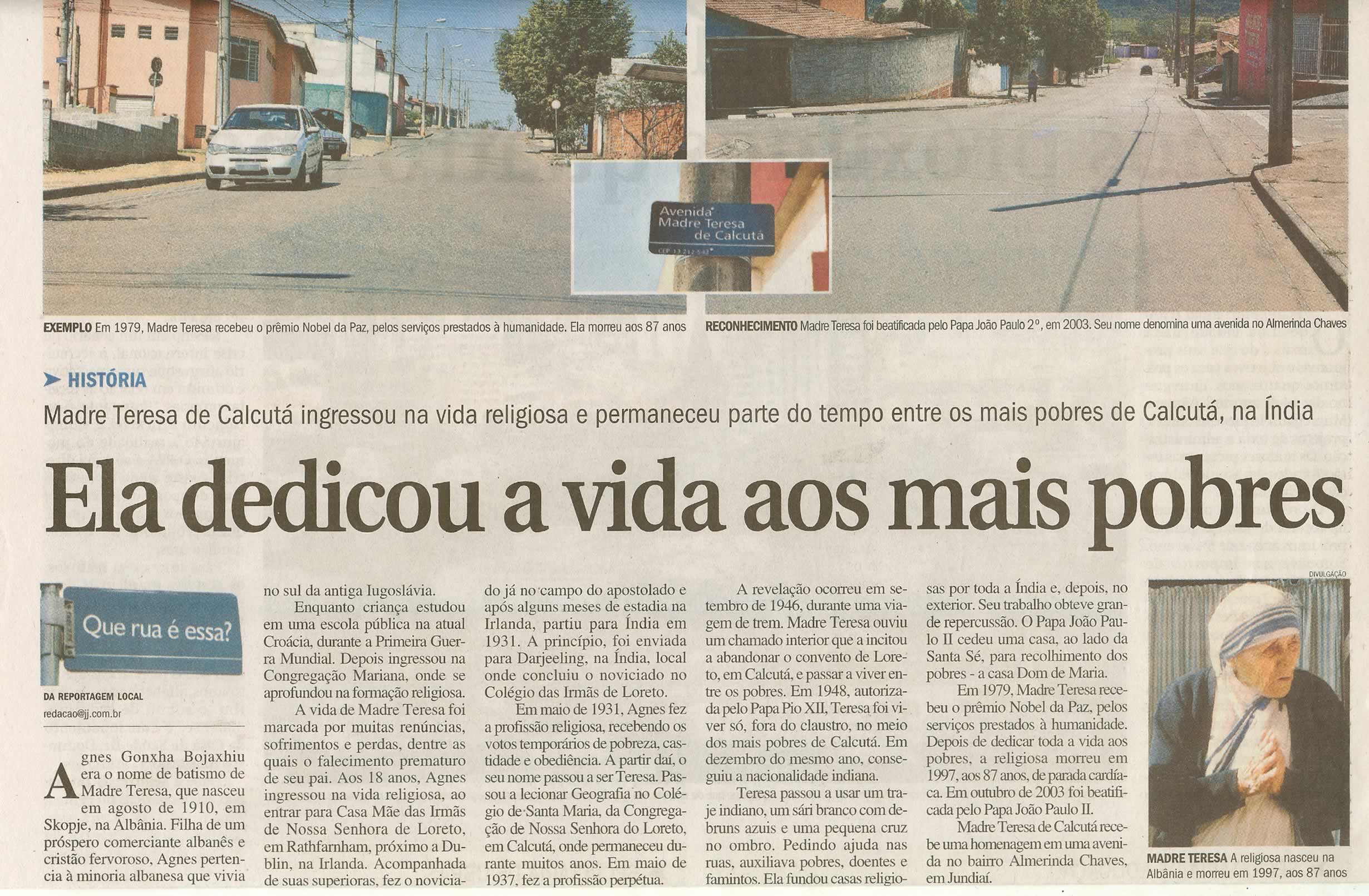 Jornal de Jundiaí - 13/09/2009