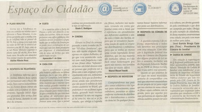 Jornal de Jundiaí - 12/09/2009