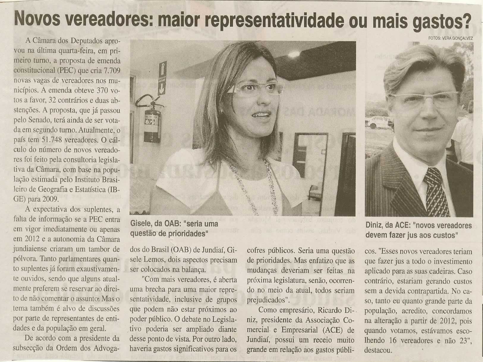 Jornal da Cidade - 13/09/2009