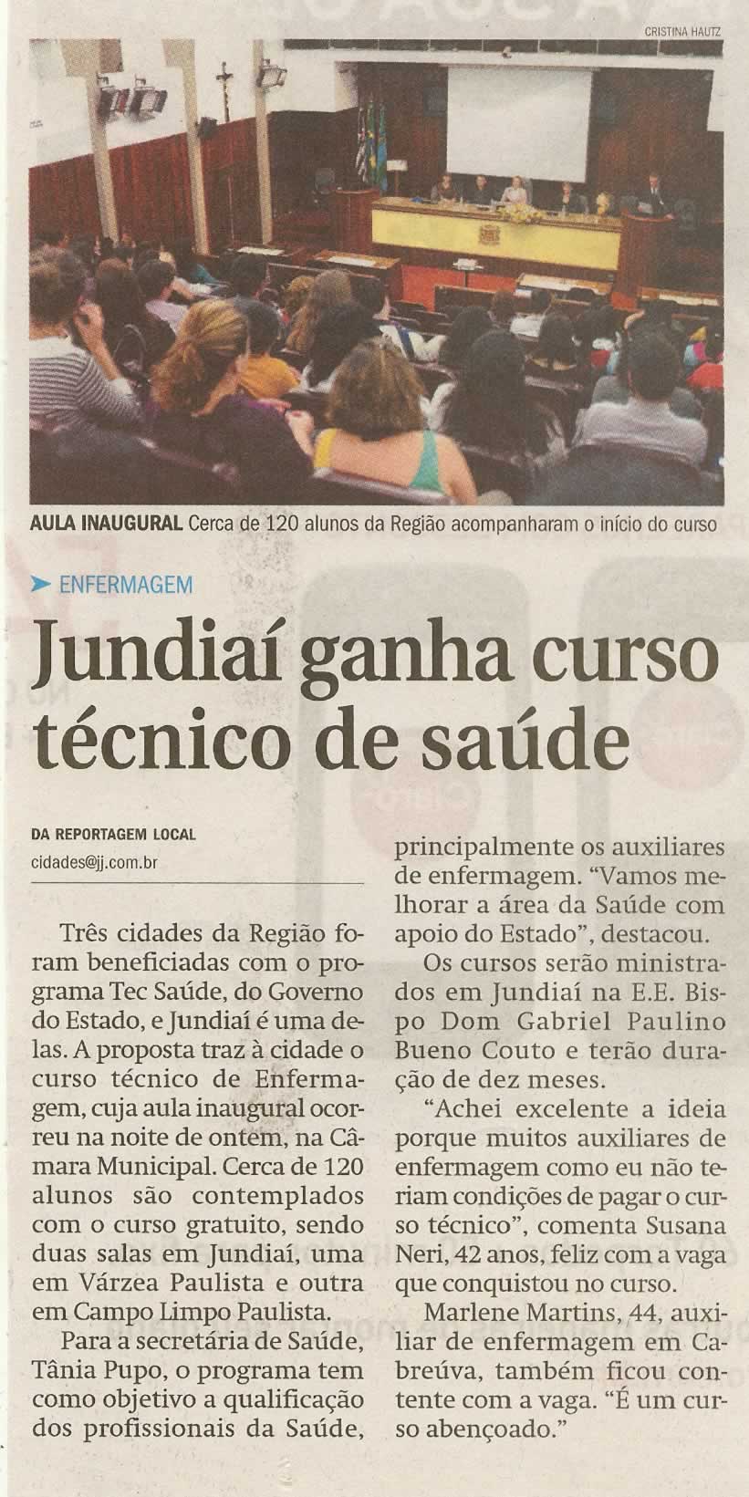 Jornal de Jundiaí - 15/09/2009