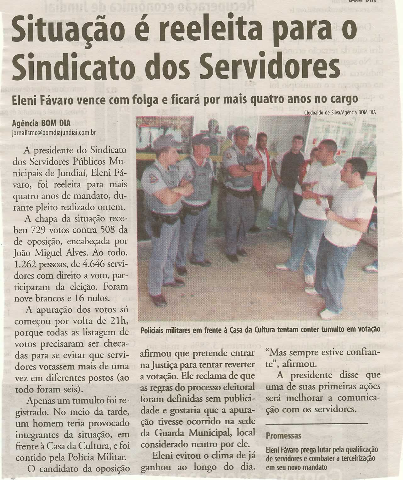 Bom Dia Jundiaí - 16/09/2009