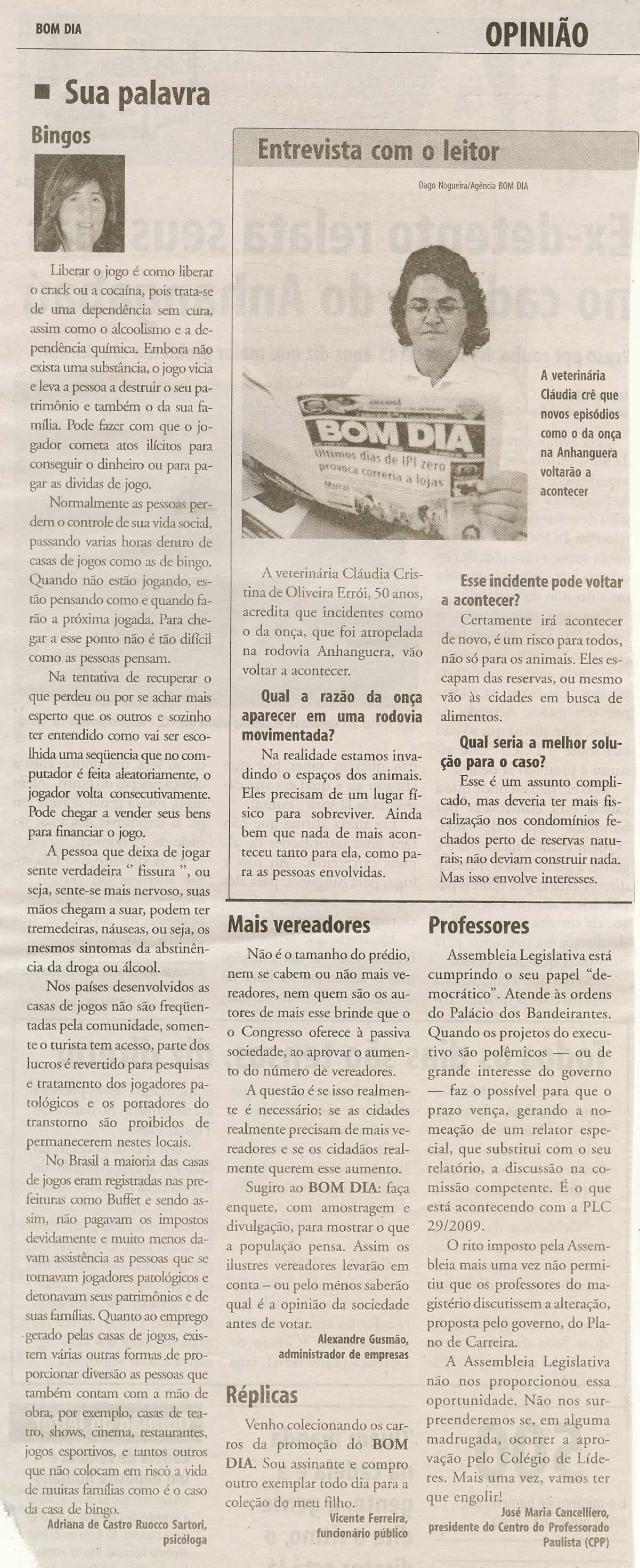 Bom Dia Jundiaí - 21/09/2009
