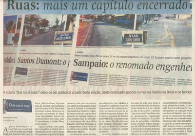 Jornal de Jundiaí - 20/09/2009