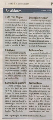 Bom Dia Jundiaí - 19/09/2009