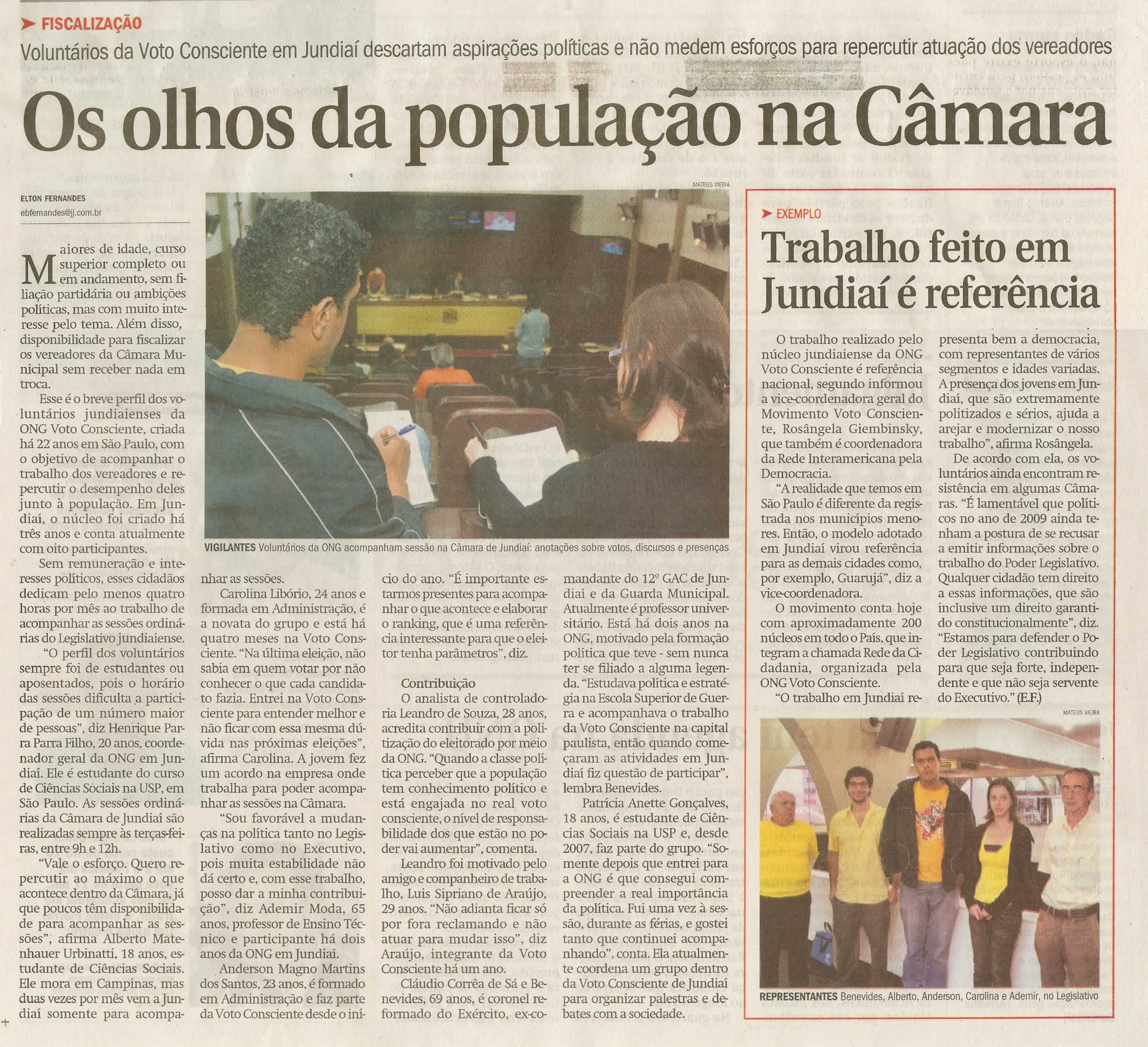 Jornal de Jundiaí - 20/09/2009