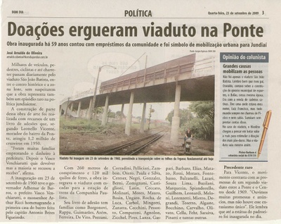 Bom Dia Jundiaí - 23/09/2009