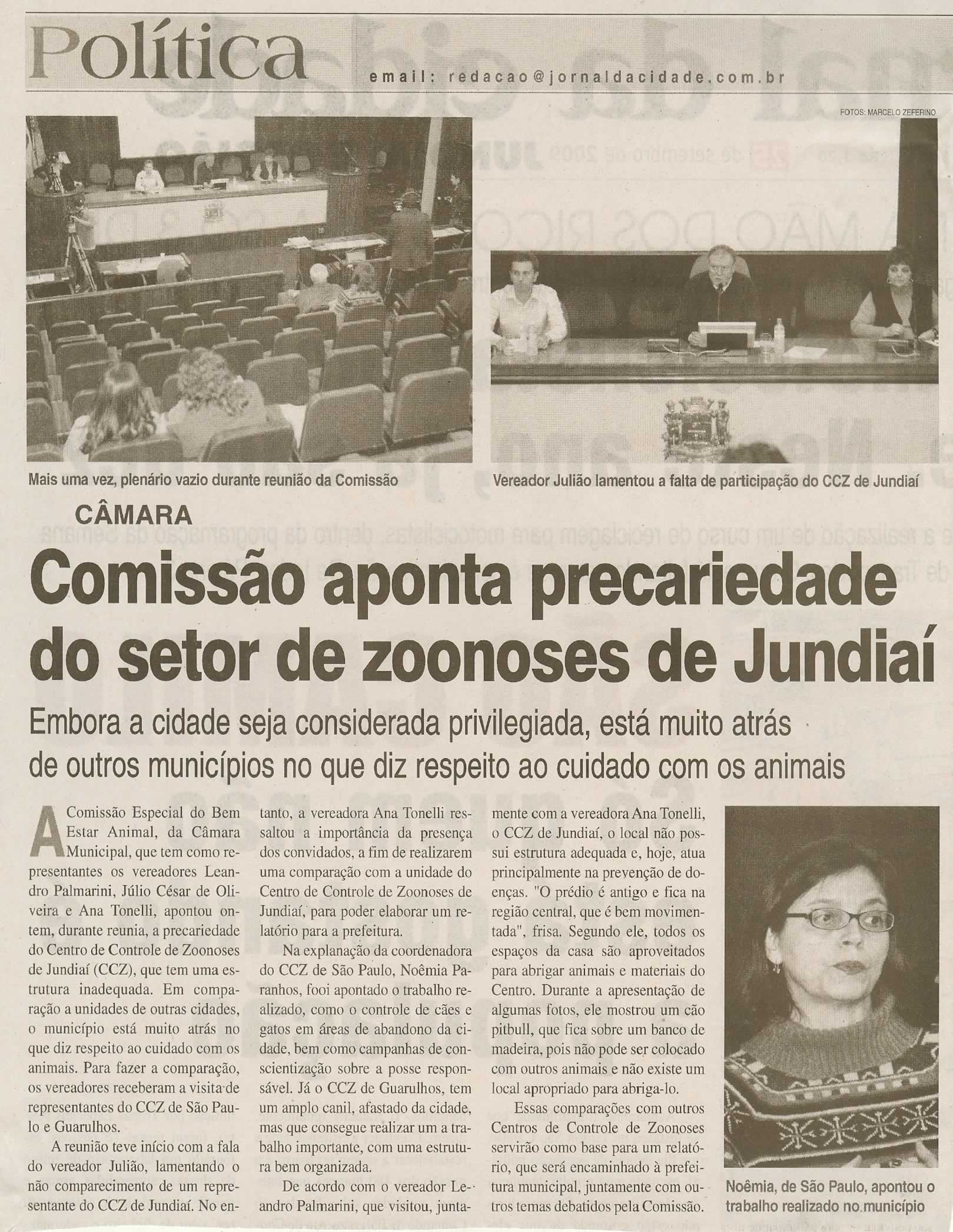 Jornal da Cidade - 25/09/2009