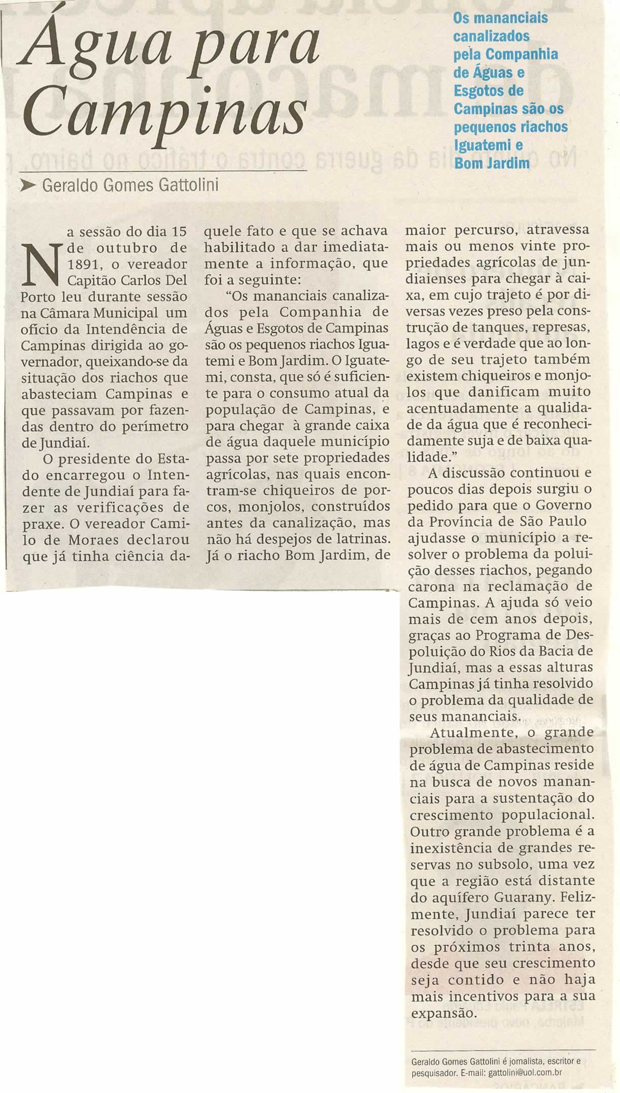 Jornal de Jundiaí - 28/09/2009