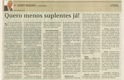 Jornal de Jundiaí - 27/09/2009