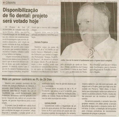 Jornal da Cidade - 29/09/2009
