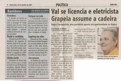 Bom Dia Jundiaí - 30/09/2009