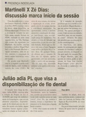 Jornal da Cidade - 30/09/2009
