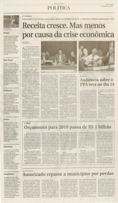 Jornal de Jundiaí - 01/10/2009
