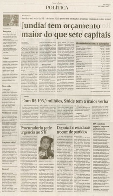 Jornal de Jundiaí - 02/10/2009