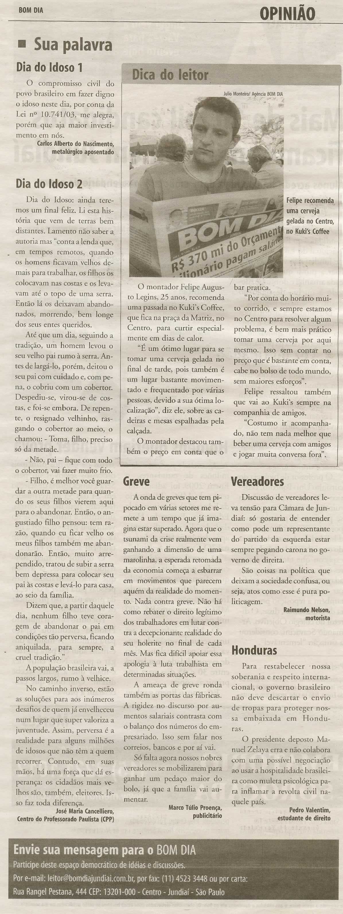 Bom Dia Jundiaí - 02/10/2009