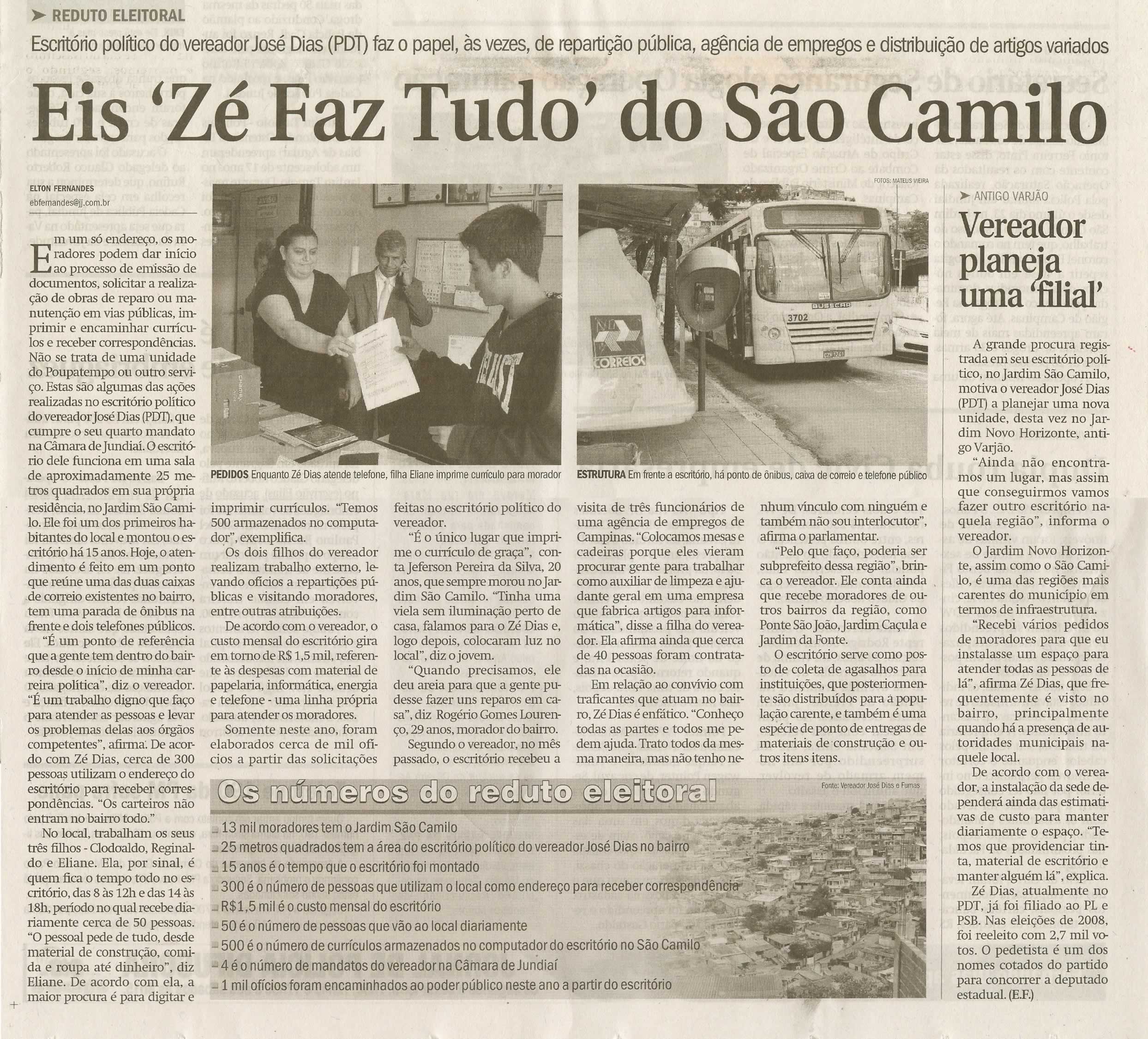 Jornal de Jundiaí - 04/10/2009
