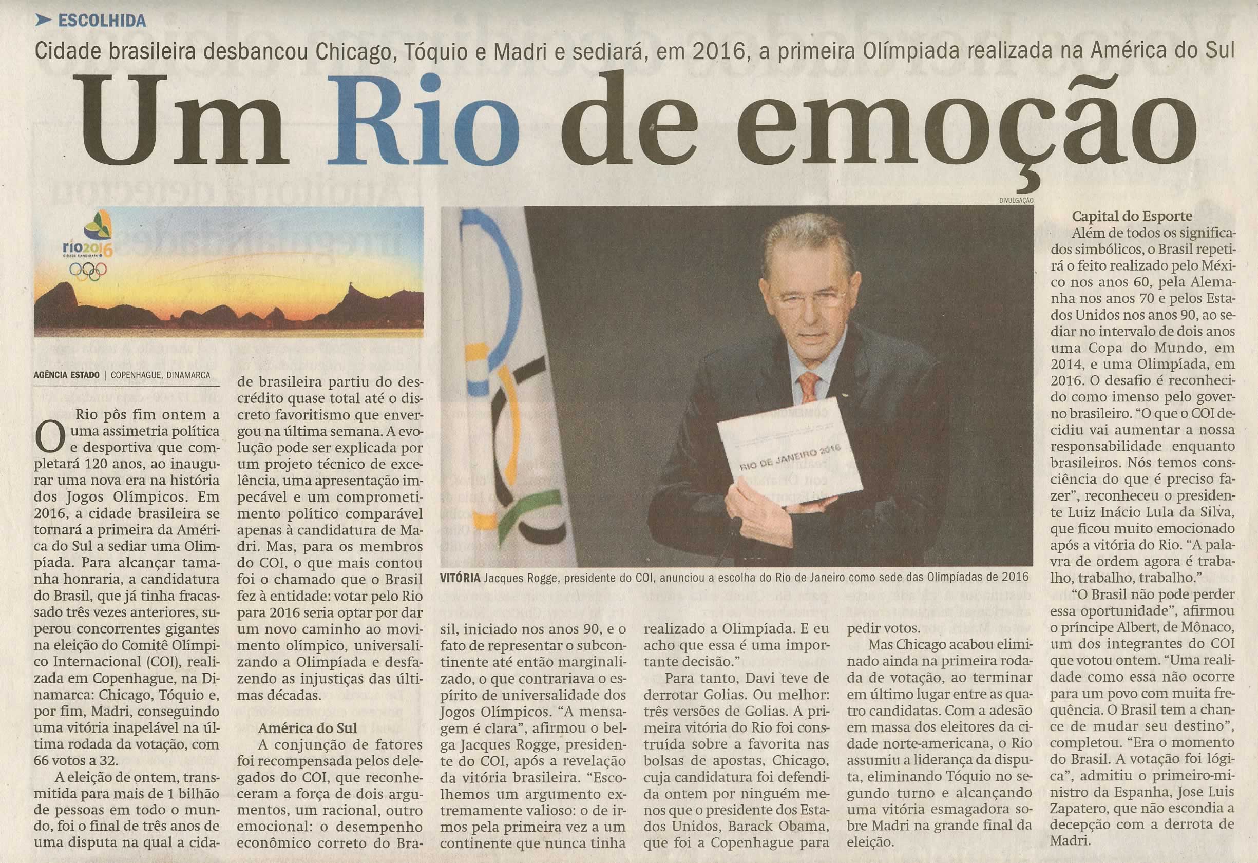 Jornal de Jundiaí - 03/10/2009