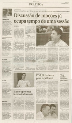 Jornal de Jundiaí - 06/10/2009