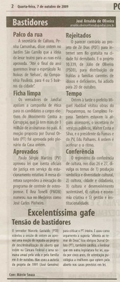Bom Dia Jundiaí - 07/10/2009