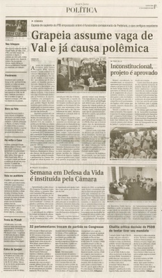Jornal de Jundiaí - 07/10/2009