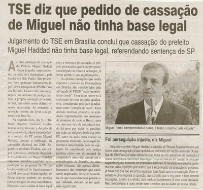 Jornal da Cidade - 08/10/2009