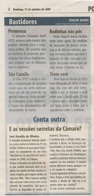 Bom Dia Jundiaí - 11/10/2009