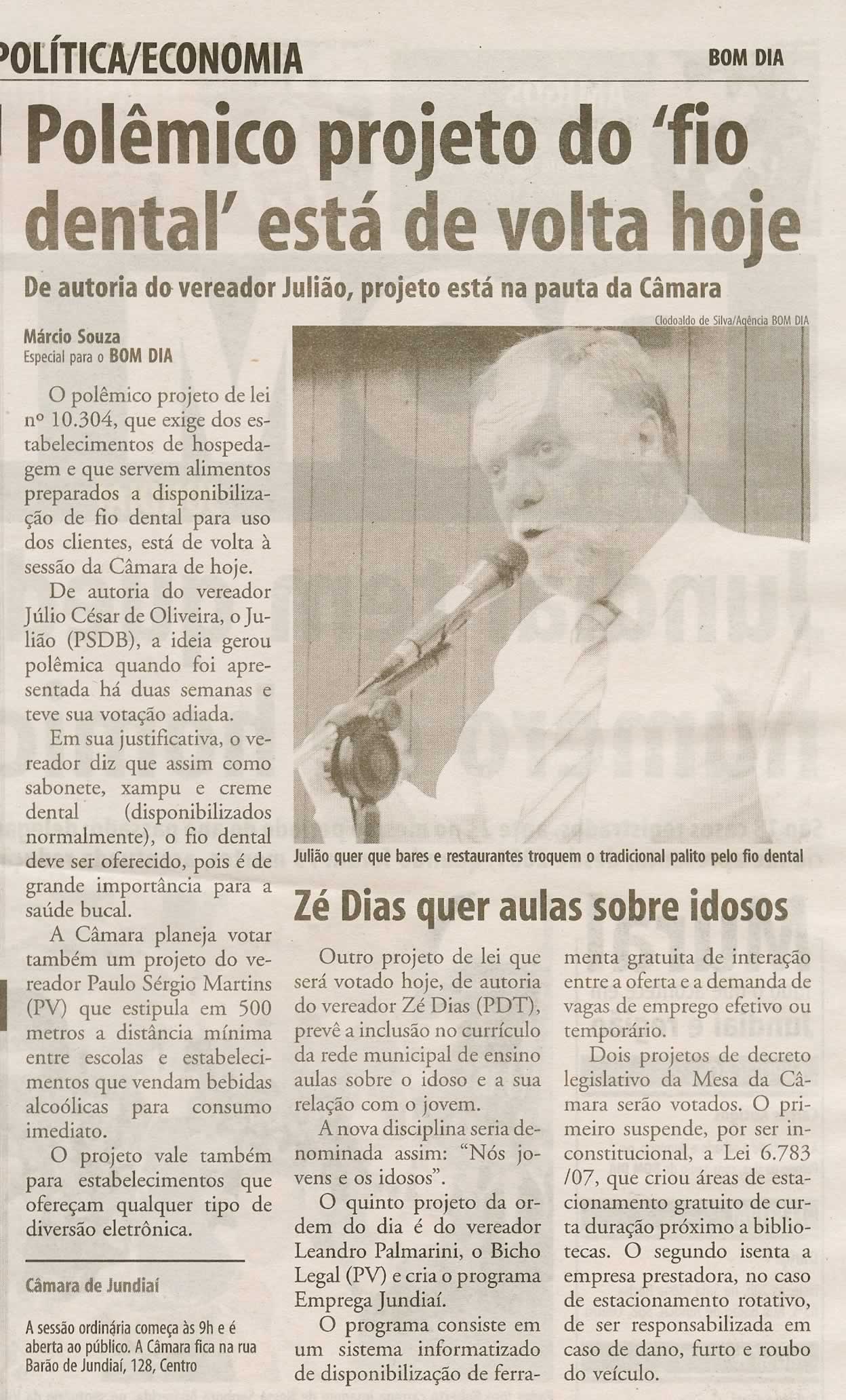 Bom Dia Jundiaí - 13/10/2009