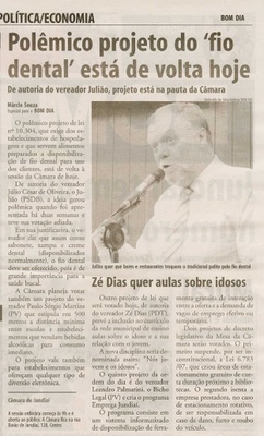 Bom Dia Jundiaí - 13/10/2009