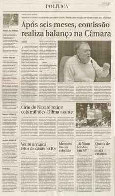 Jornal de Jundiaí - 12/10/2009