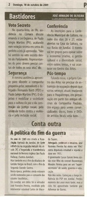 Bom Dia Jundiaí - 18/10/2009