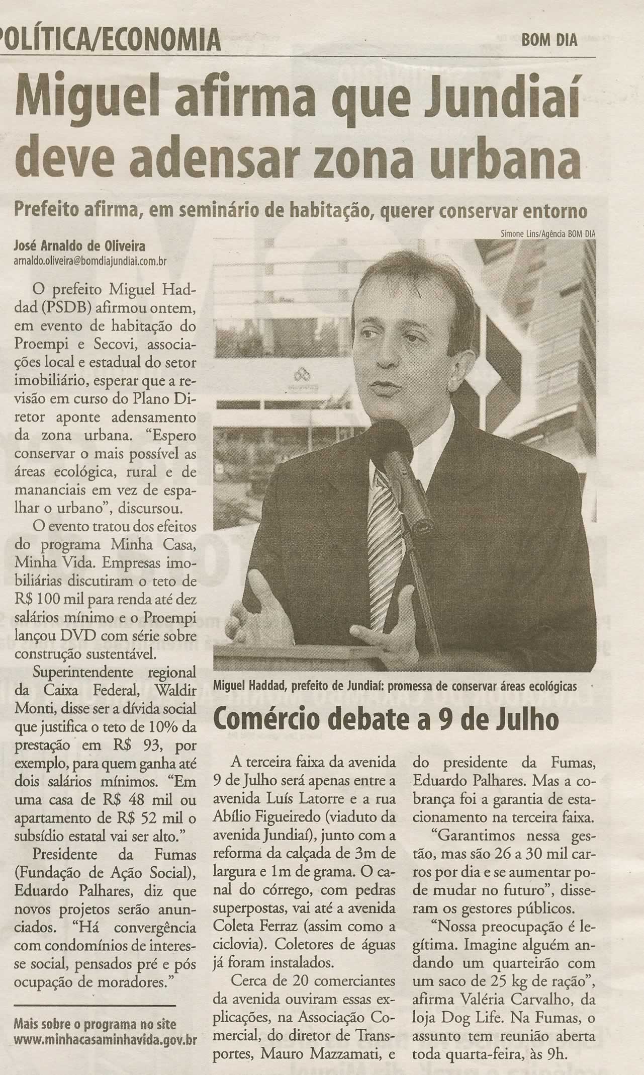 Bom Dia Jundiaí - 20/10/2009