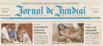 Jornal de Jundiaí - 21/10/2009
