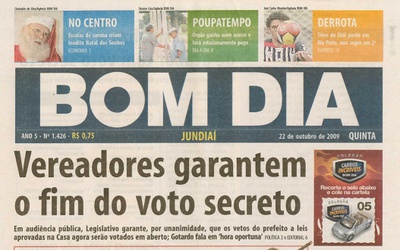 Bom Dia Jundiaí - 22/10/2009