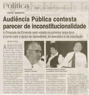 Jornal da Cidade - 22/10/2009