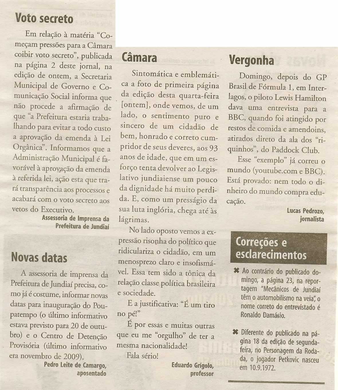 Bom Dia Jundiaí - 22/10/2009