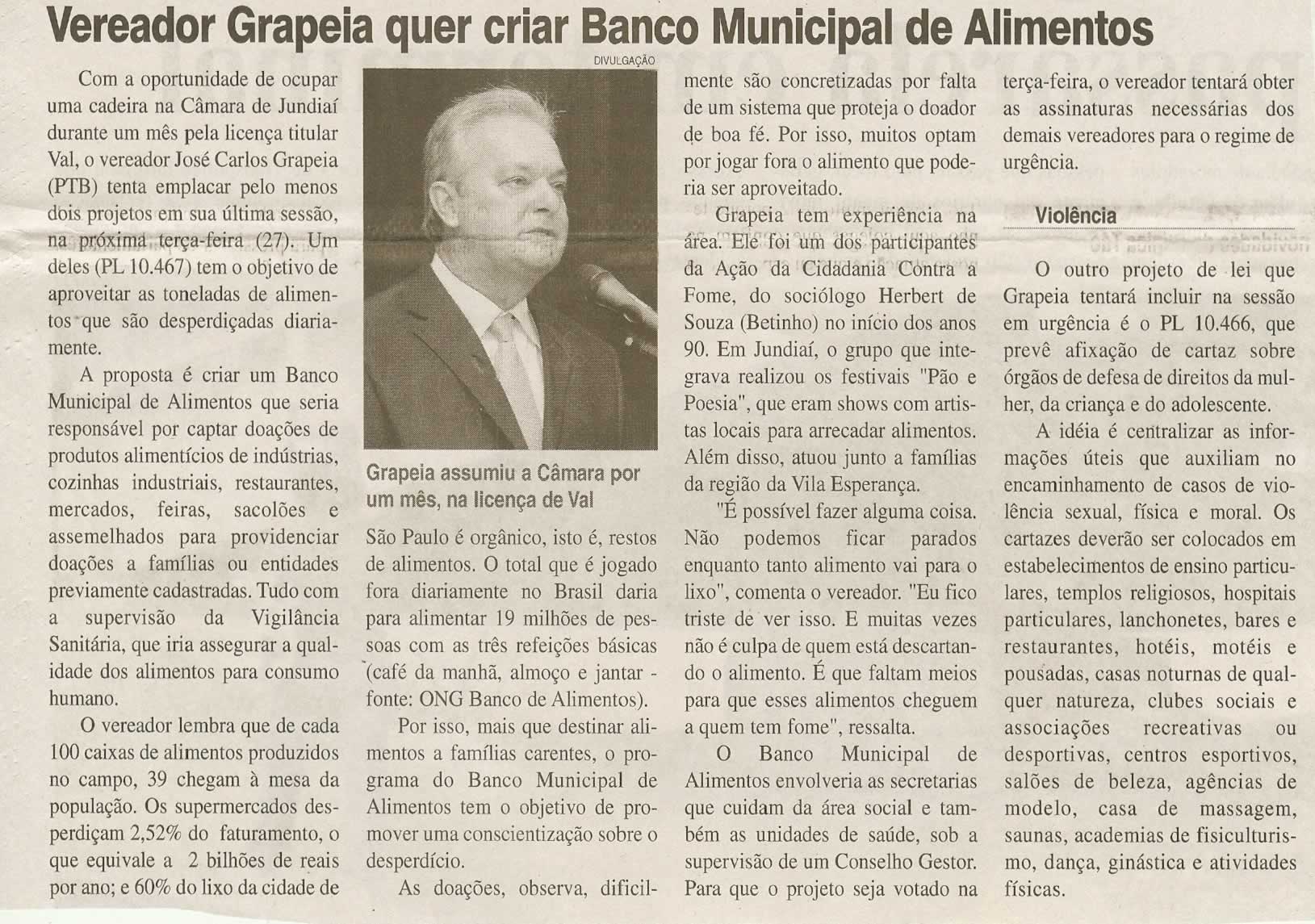 Jornal da Cidade - 25/10/2009