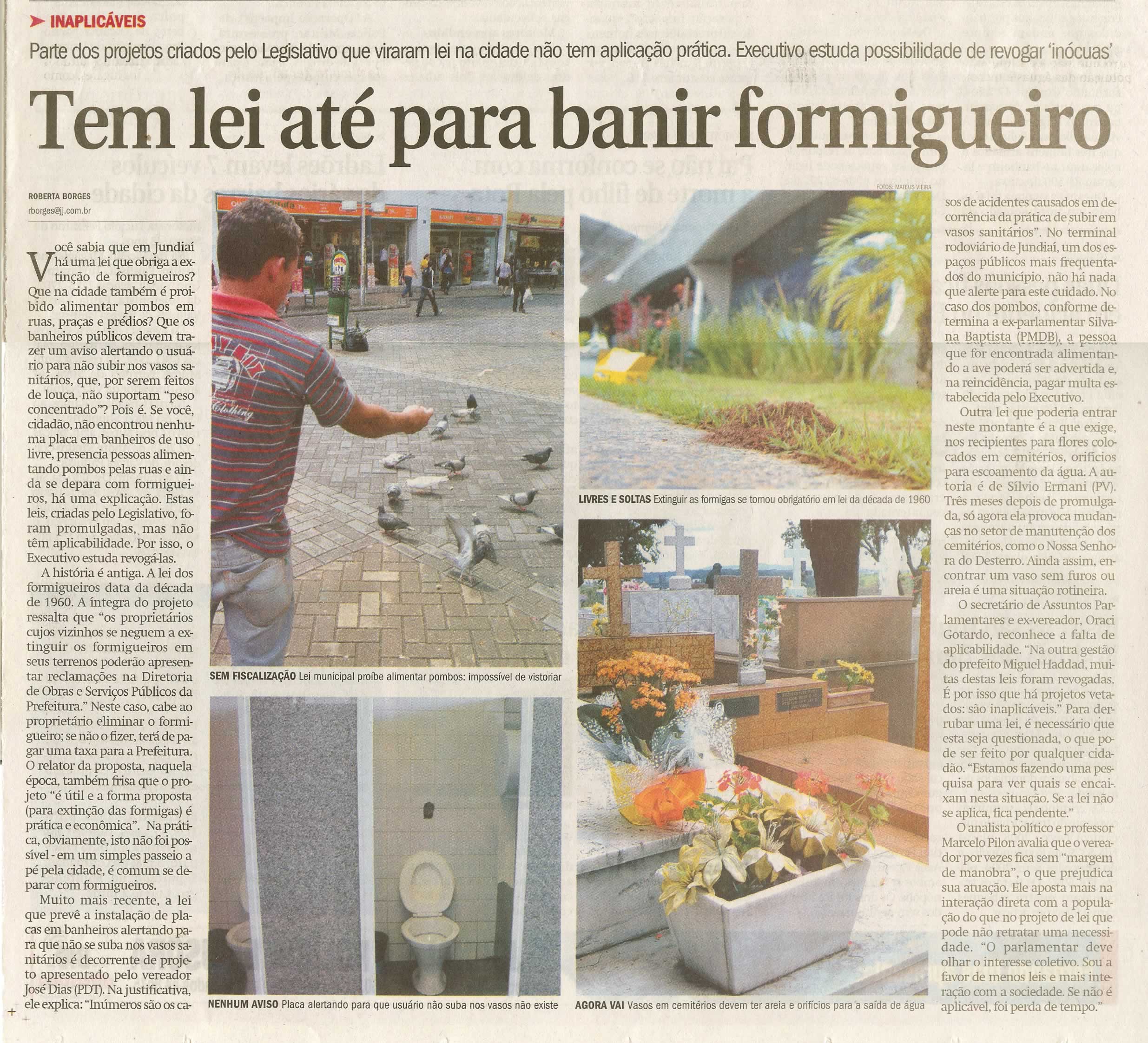 Jornal de Jundiaí - 25/10/2009