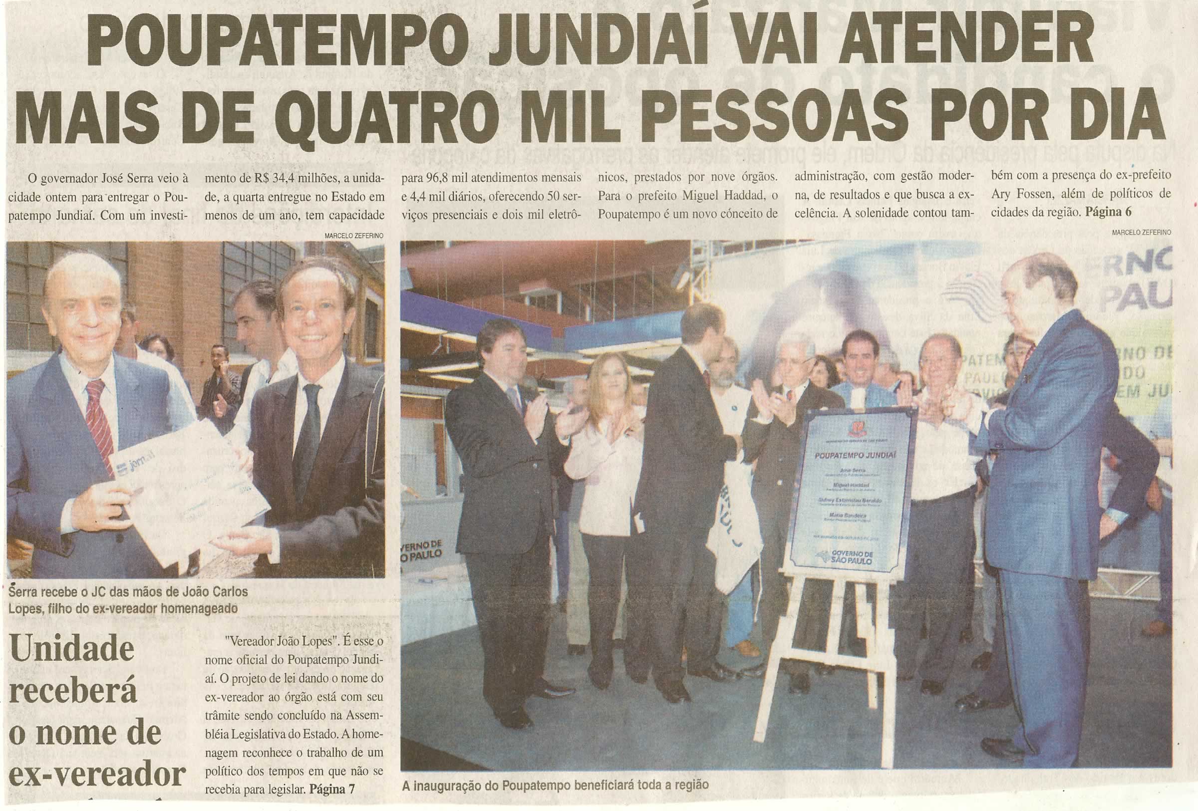 Jornal da Cidade - 24/10/2009