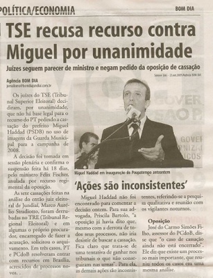 Bom Dia Jundiaí - 25/10/2009