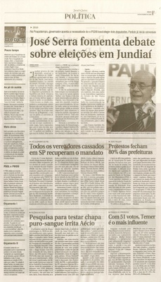 Jornal de Jundiaí - 24/10/2009