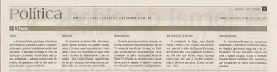 Jornal da Cidade - 28/10/2009