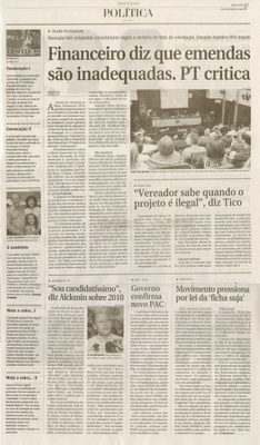 Jornal de Jundiaí - 29/10/2009