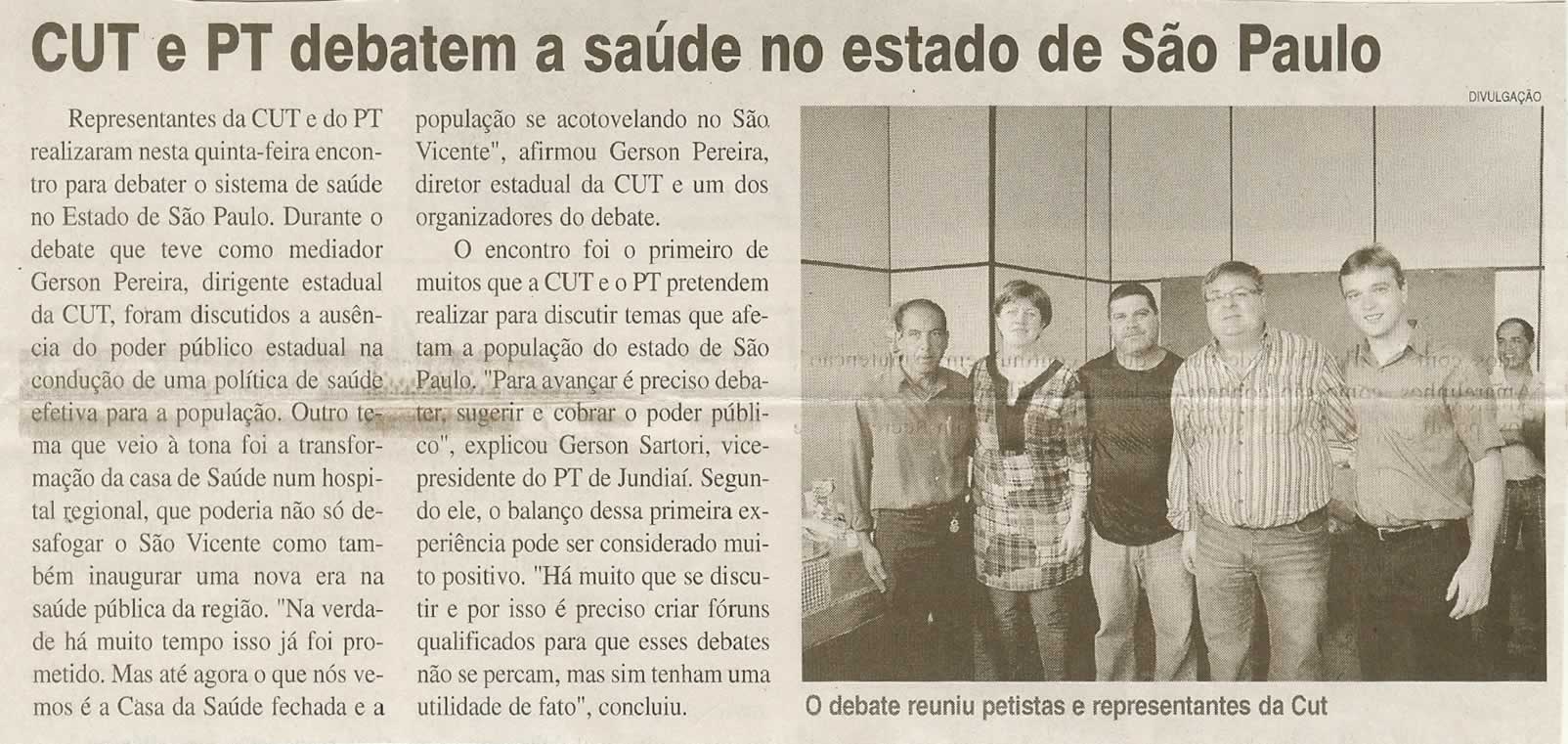 Jornal da Cidade - 30/10/2009