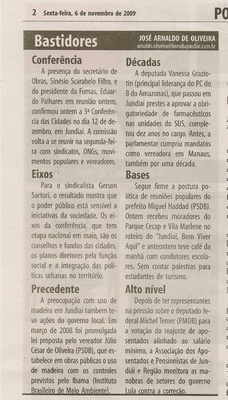 Bom Dia Jundiaí - 06/11/2009