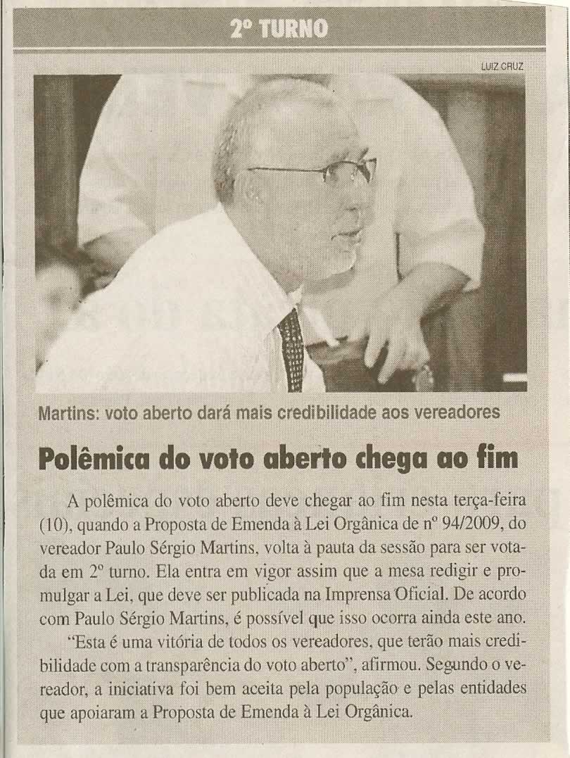 Jornal da Cidade - 06/11/2009