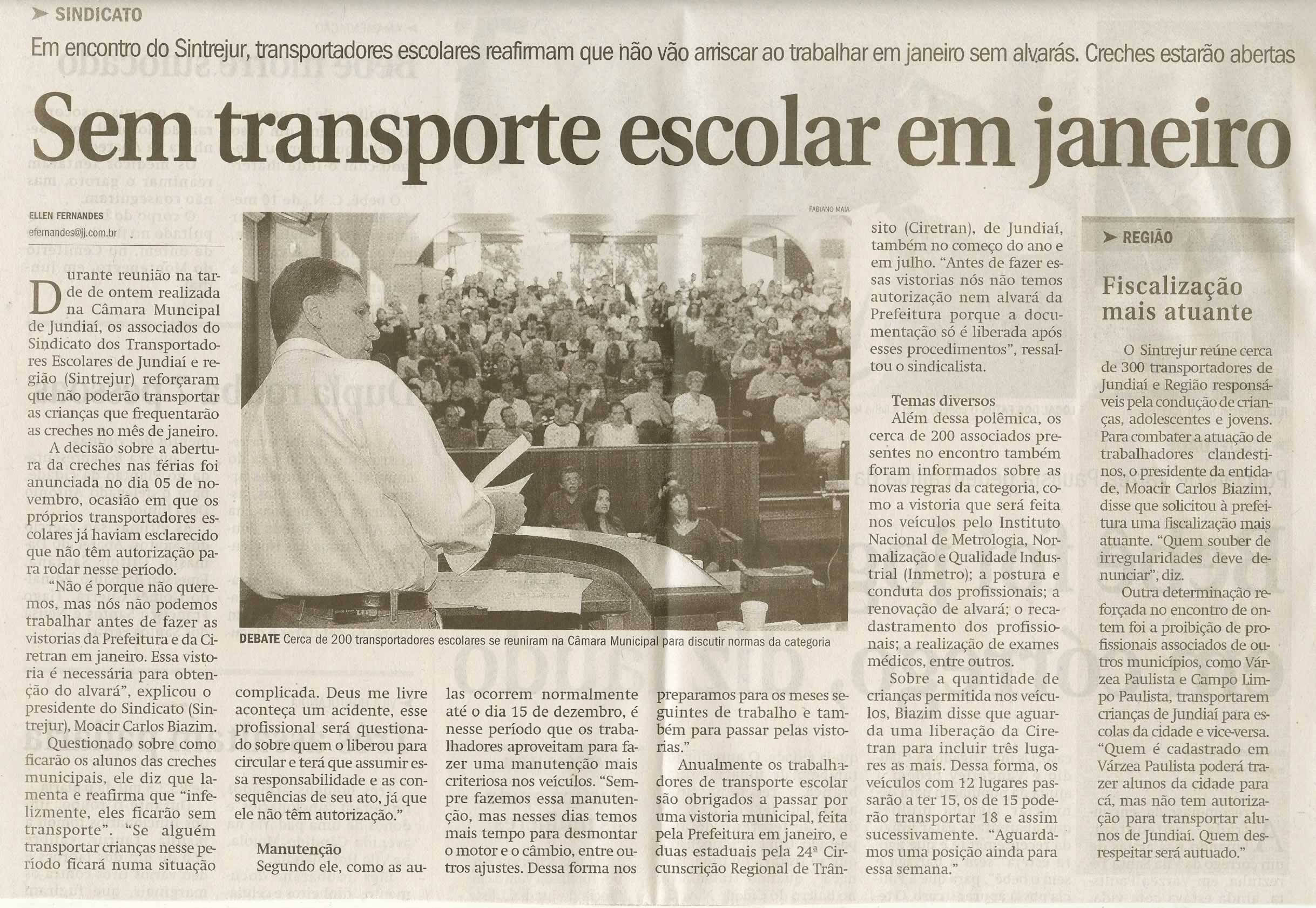 Jornal de Jundiaí - 09/11/2009