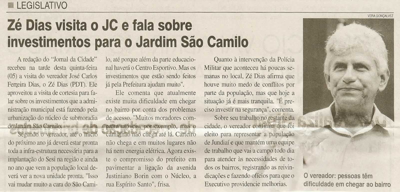 Jornal da Cidade - 08/11/2009