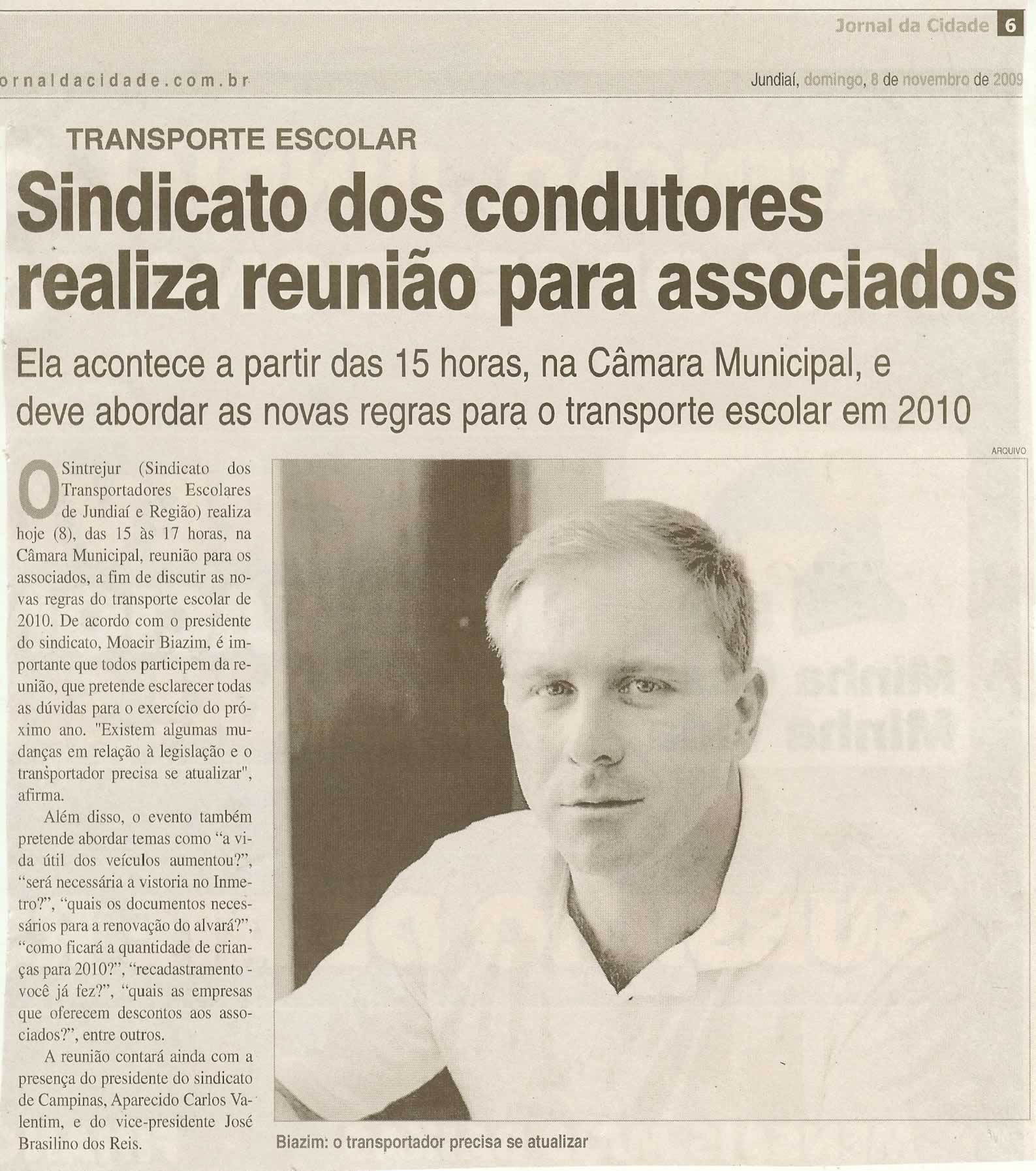 Jornal da Cidade - 08/11/2009